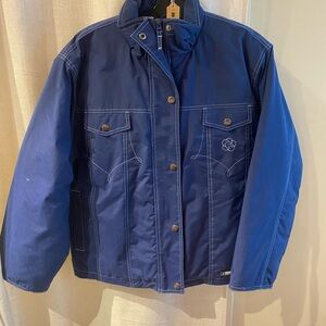Blue Button-Up Jacket